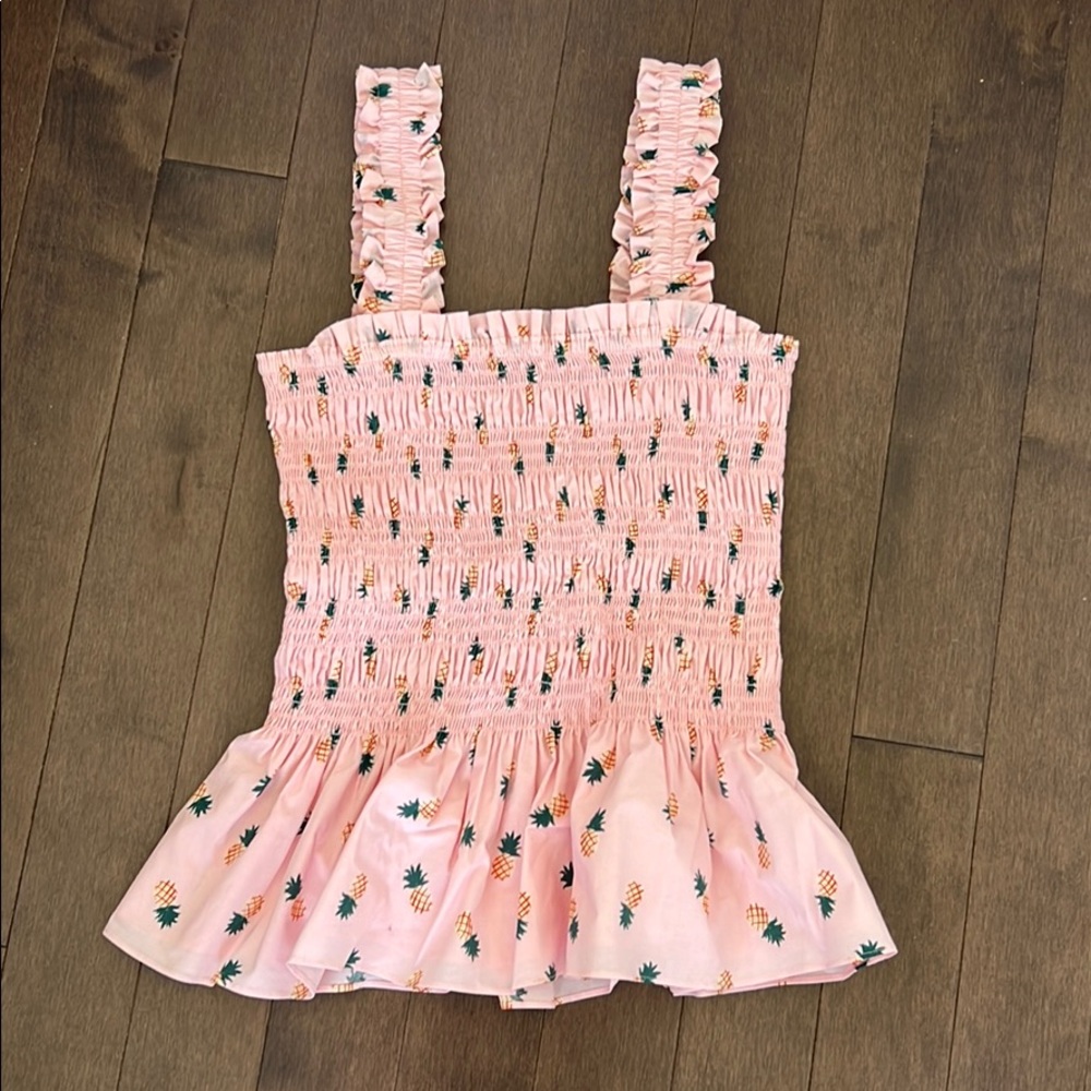 Kate Spade Pineapple Smock shirt